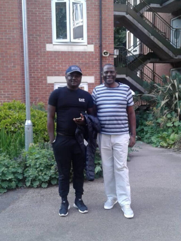 Pa Njapba with Walters