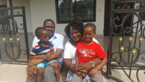 Pa Njapba and family