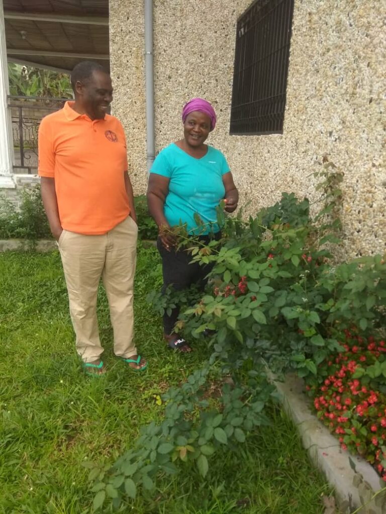 Mr and Mrs Njapba