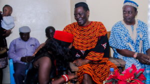 Pa Njapba at Theo's wedding